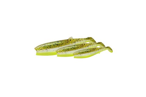 Savage Gear Gumová Nástraha Cannibal Shad Green Pearl Yellow 2ks