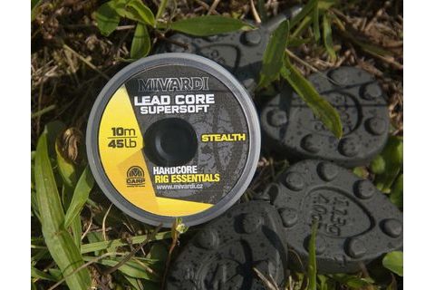 Mivardi Šňůrka Lead core SuperSoft - Stealth 45lb 10m