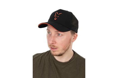 Fox Kšiltovka Collection Trucker Black & Orange