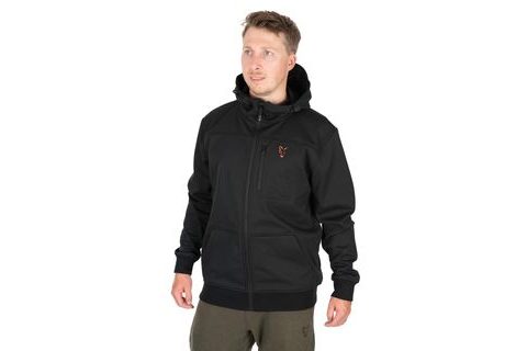 Fox Bunda Collection Soft Shell Jacket Black & Orange