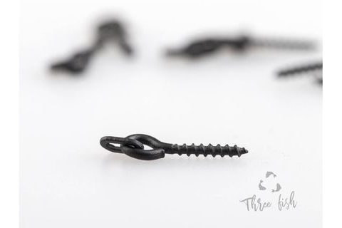 Zfish Vrtáček s Kroužkem Bait Screw & Oval Ring 10ks