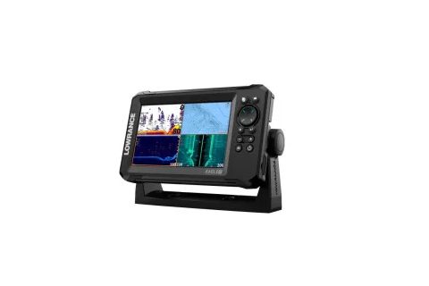 Lowrance Echolot Eagle 7 se sondou Splitshot HD + baterie + nabíječka ZDARMA