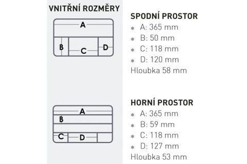 Versus Kufr VS 3070 černý