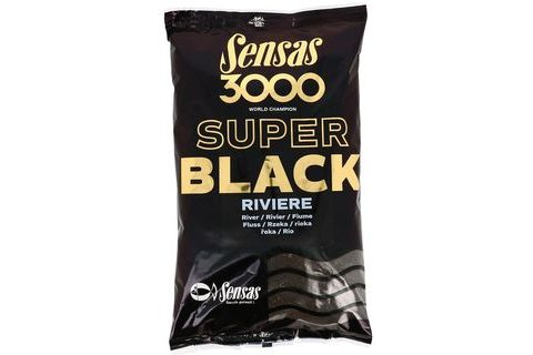 Sensas Krmítková směs 3000 Super Black 1kg