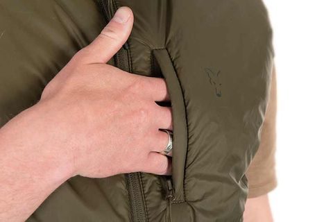 Fox Vesta Olive Quilted 100 Gilet