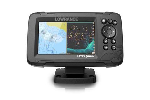 Lowrance Echolot Hook Reveal 5 se Sondou HDI 83/200khz + baterie + nabíječka ZDARMA