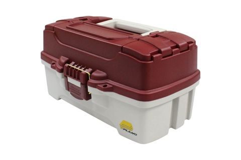 Plano Kufr Tray Tackle Box Red Metallic