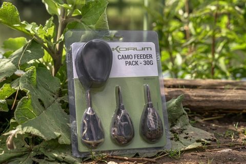 Korum Sada Krmítek Camo Feeder Pack 30g