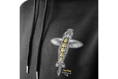 Vass Mikina Carp Rising Hoodie Black