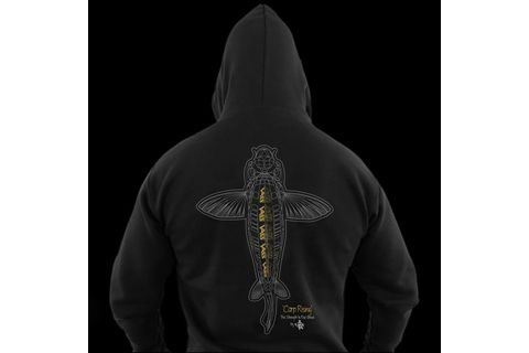 Vass Mikina Carp Rising Hoodie Black