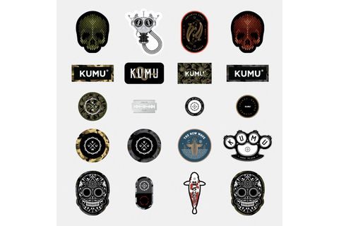 KUMU Balíček samolepek Stickerbomb 20ks