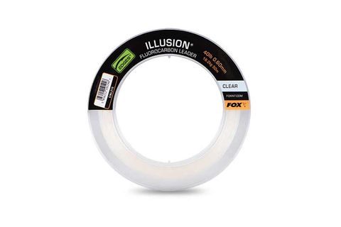 Fox Fluorocarbon Illusion Fluorocarbon Leader Clear 50m