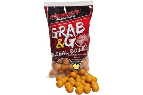 Starbaits Boilie Global Banana Cream