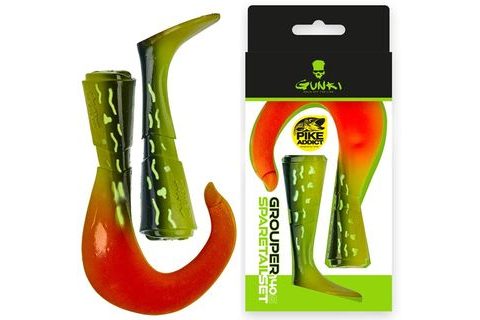 Gunki Náhradní ocásky Grouper 14cm S