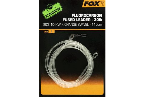 Fox Návazec Fluorocarbon Fused leader 115cm 30lb