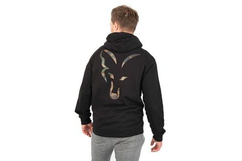 Fox Mikina LW Black/Camo Print Zip Hoody
