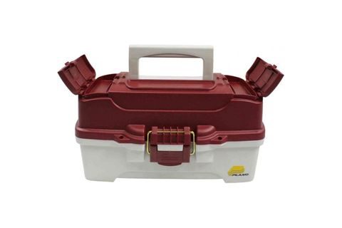 Plano Kufr Tray Tackle Box Red Metallic