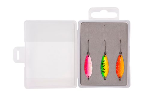 Zebco Plandavka Target Fish Trout UL Spoon Set 3ks