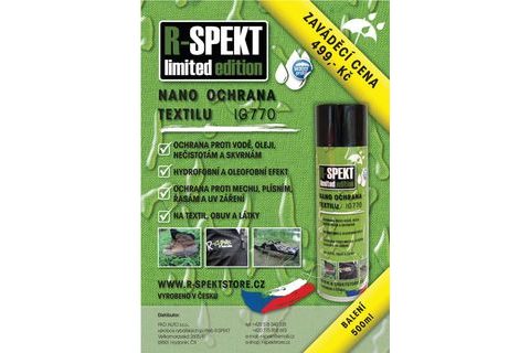 R-Spekt Nano ochrana textilu 500ml