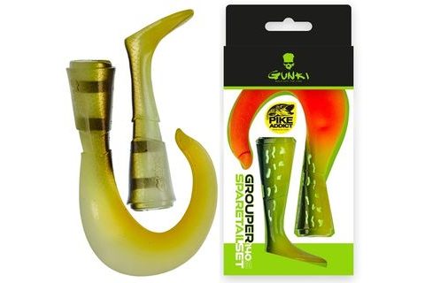 Gunki Náhradní ocásky Grouper 14cm S