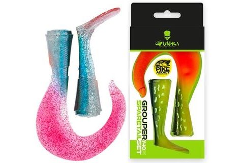Gunki Náhradní ocásky Grouper 14cm S