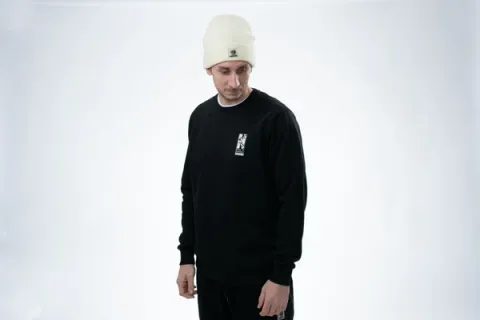 Nash Mikina Make It Happen Since 1978 Jumper Black