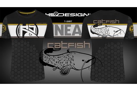 Hotspot Design Tričko Linear Catfish