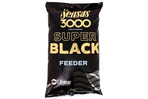 Sensas Krmítková směs 3000 Super Black 1kg