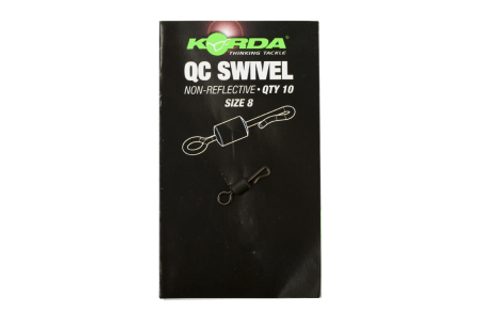 Korda Obratlíky Quick Change Swivel vel.8 10ks