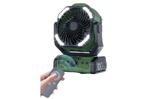 Holdcarp Větrák Rechargeable DoubleMotor Fan