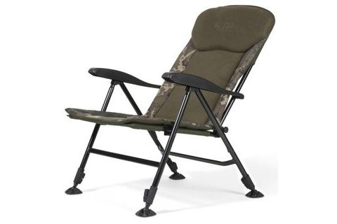 Nash Křeslo Bank Life Reclining Chair Camo