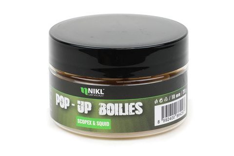 Nikl Plovoucí boilies 10mm 20g