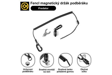 Fencl Magnetický držák Predator