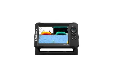 Lowrance Echolot Eagle 7 se sondou Splitshot HD + baterie + nabíječka ZDARMA