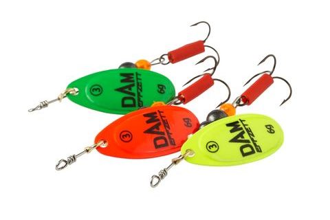 DAM Třpytka Effzett Fluo Spinner Trio