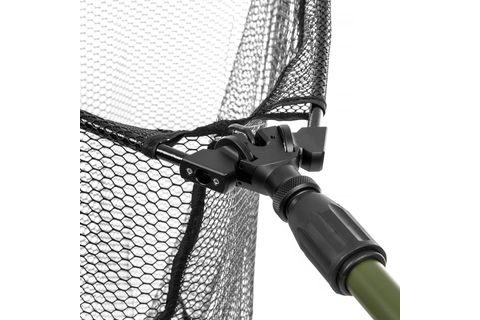 Chyť a pusť Podběrák Shadow Carp Gen 2 s pogumovanou sítí 800 2díl