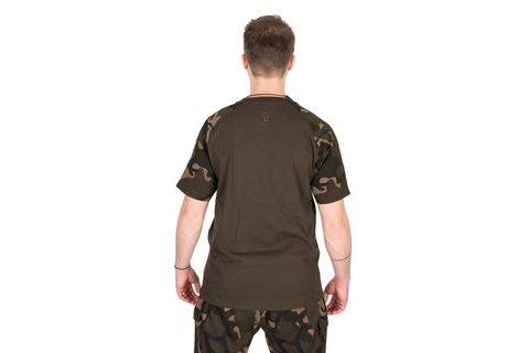 Fox Triko Khaki / Camo Outline T-Shirt