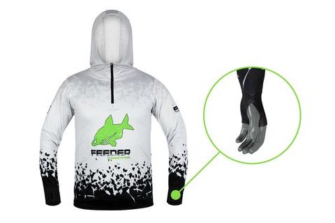 Delphin Tričko s kapucí UV Armor 50+ Reaxe