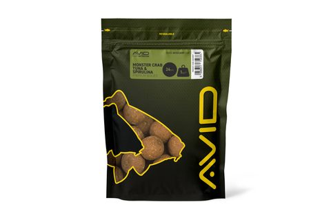 Avid Boilies Premium Monster Crab-Tuna & Spirulina 1kg