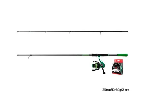 Delphin Přívlačový set GreenSpin 180cm 30g + 2T + 0,234mm