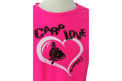 R-Spekt Dětské tričko Carp Love fluo pink