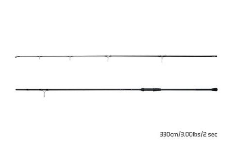 Delphin Prut Corsa Black Carp SiC 330cm 3lb 2díl