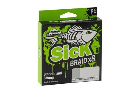 Berkley Šňůra Sick Braid White 150m