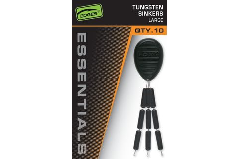 Fox Zarážky Edges Essentials Tungsten Sinkers 10ks