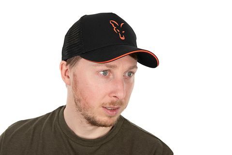 Fox Kšiltovka Collection Trucker Black & Orange