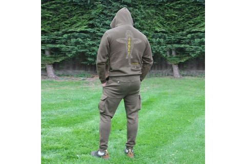 Vass Mikina Carp Rising Hoodie Khaki