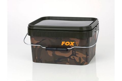 Fox Kbelík plastový Camo Square Bucket 5l