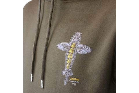 Vass Mikina Carp Rising Hoodie Khaki