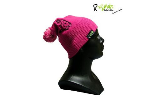 R-Spekt Dětský kulich PomPom Duo beanie limited edition růžový