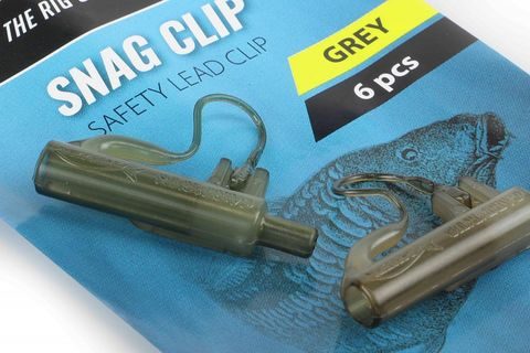 Carp ´R´ Us Závěsky Snag Clip Grey 6ks